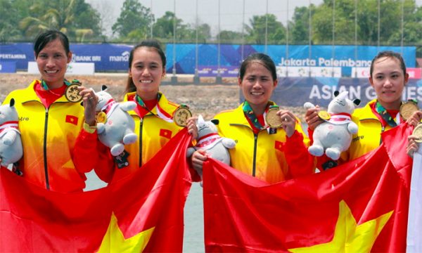 Đoàn thể thao Việt Nam có huy chương vàng đầu tiên tại ASIAD 2018