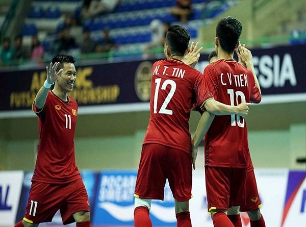 Đội tuyển Futsal Việt Nam vào bán kết Giải ĐNA 2018