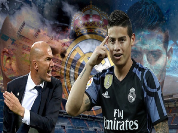 Mối quan hệ giữa Zidane và James