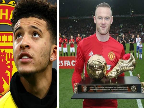 "Thần đồng" Jadon Sancho quá giống Rooney