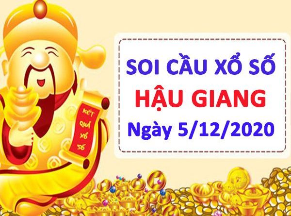 Thống kê XSHG ngày 5/12/2020 - Thống kê lô VIP xổ số Hậu Giang