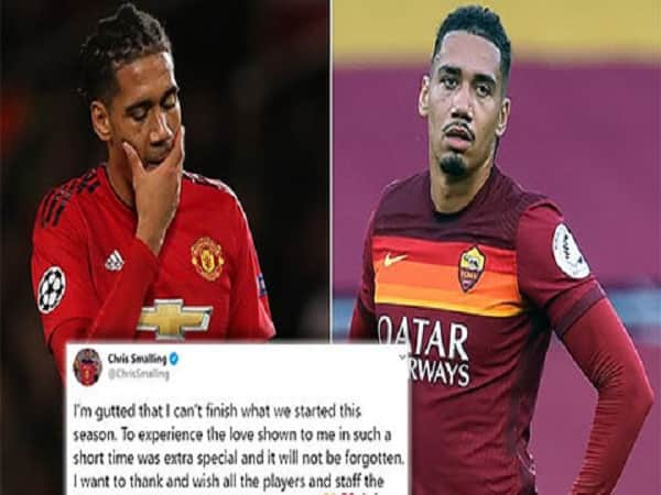 Roma trở lại thương vụ với Smalling