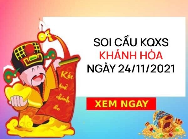 Thống kê xổ số Khánh Hòa ngày 24/11/2021