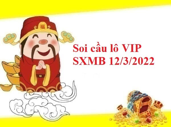 Thống kê lô VIP SXMB 12/3/2022