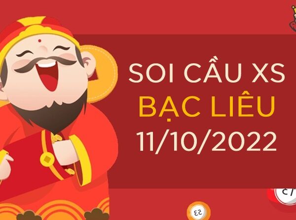 Thống kê xổ số Bạc Liêu ngày 11/10/2022 thứ 3 hôm nay