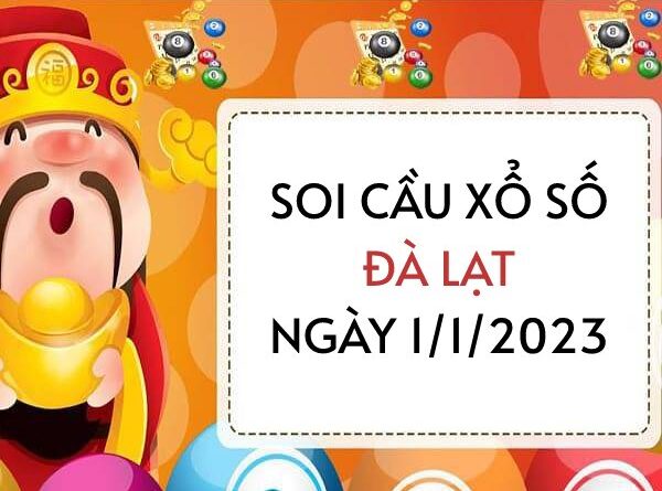 Thống kê xổ số Đà Lạt ngày 1/1/2023 chủ nhật hôm nay