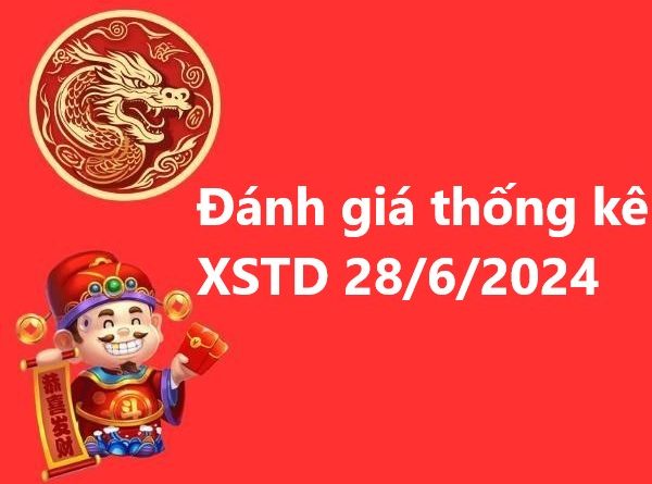 thống kê XSTD 28/6/2024