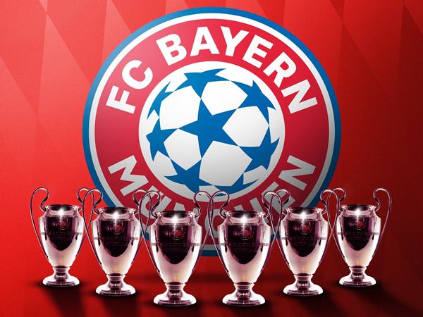 Bayern Munich vô địch C1 mấy lần?