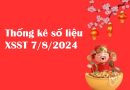 Thống kê số liệu XSST 7/8/2024 hôm nay