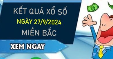 Số đẹp KQXSMB 27/9/2024 thứ 6 chốt bao lô 2 số