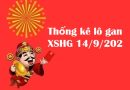 Thống kê lô gan XSHG 14/9/2024 hôm nay