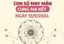 Chi tiết con số may mắn của cung Ma Kết ngày 13/9/2024