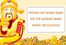 Thống kê nhận định xổ số Quảng Nam 8/10/2024 chính xác may mắn