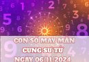 Nhận định con số may mắn cung Sư Tử ngày 06/11/2024